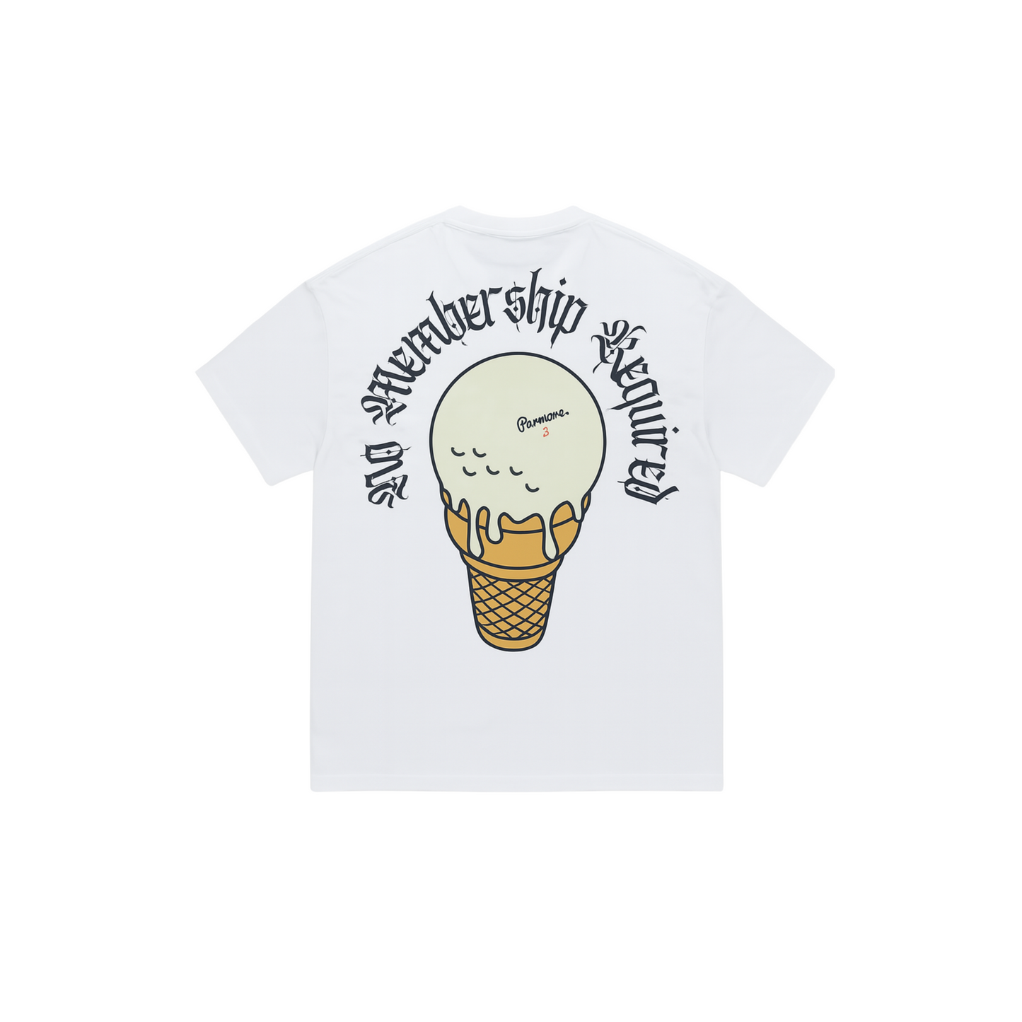 SS25 "WILD LINES" ICE CREAM LOGO T-SHIRT