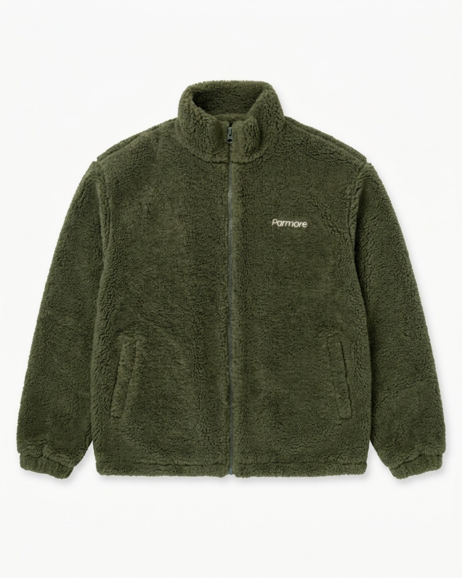 Sherpa Fleece – Full-Zip Teddy Jacket
