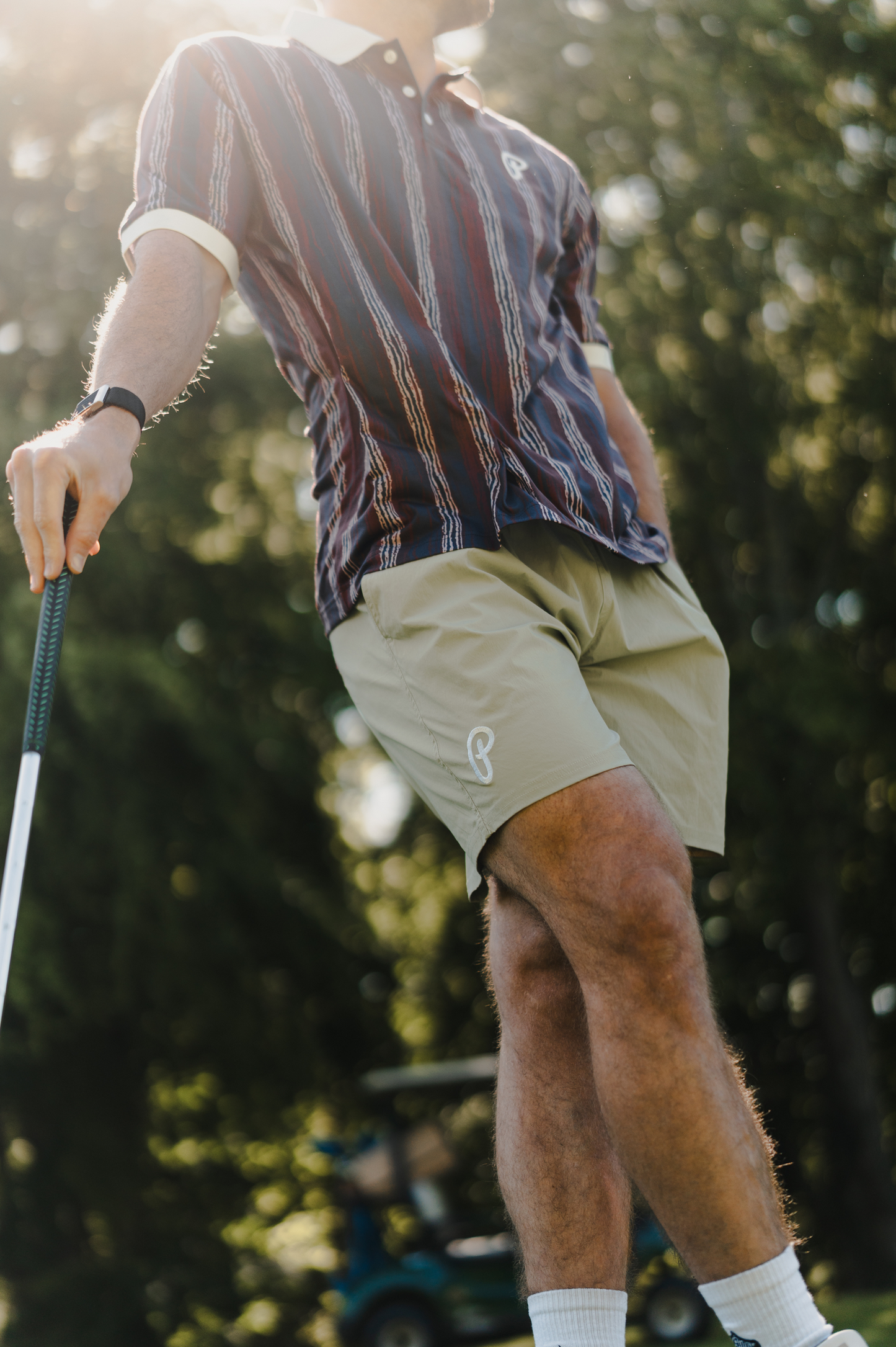 SS25 "WILD LINES" SWING SHORTS