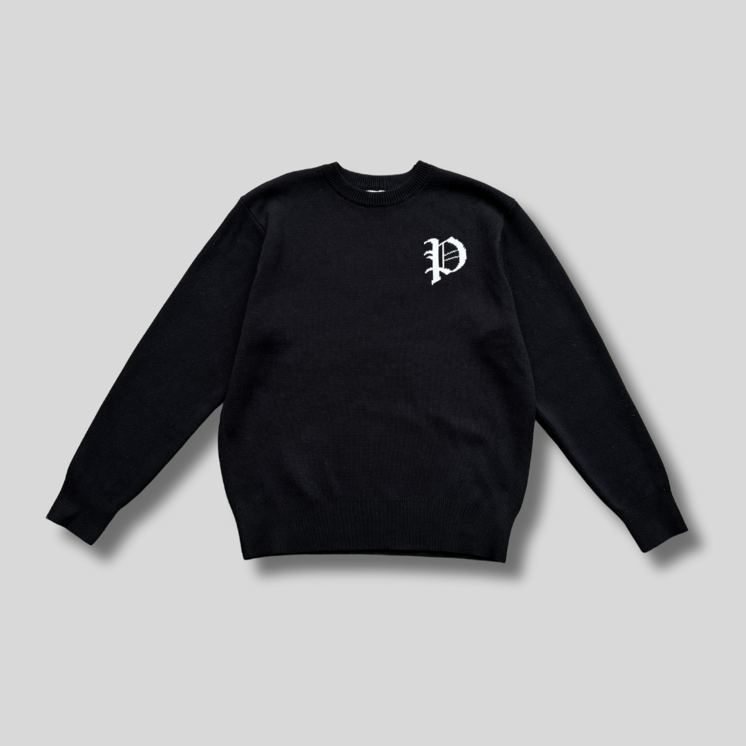 AW25 JACQUARD KNITTED PULLOVER