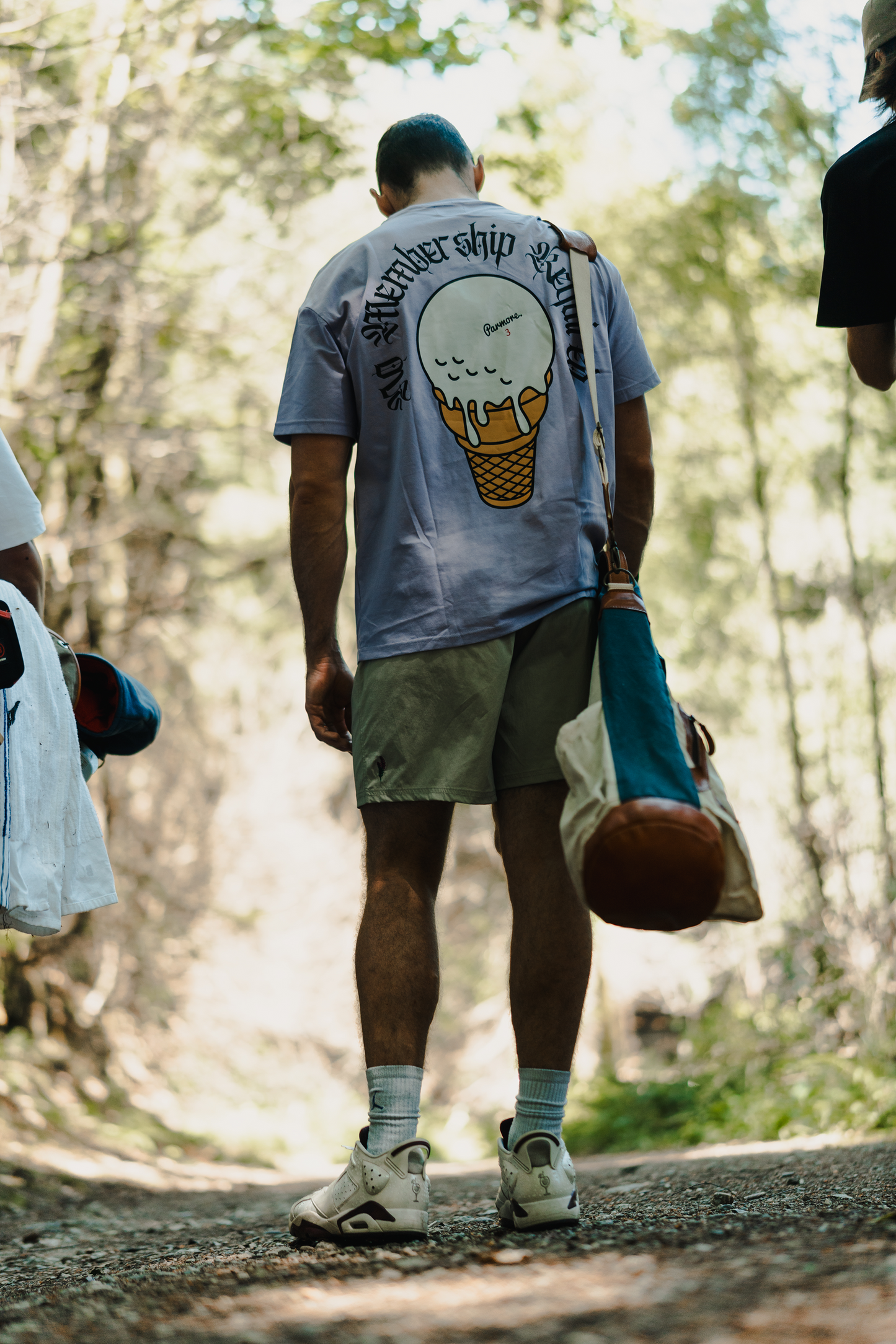 SS25 "WILD LINES" ICE CREAM LOGO T-SHIRT
