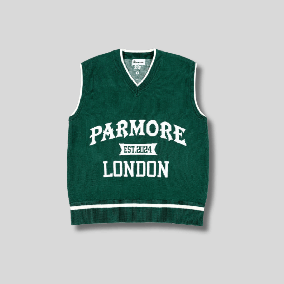 AW25 JACQUARD KNITTED VEST