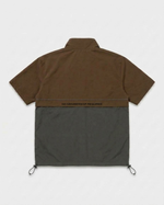 Colourblock Swing Shirt - Zip layer