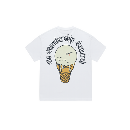 SS25 "WILD LINES" ICE CREAM LOGO T-SHIRT