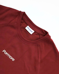 Paneled Tee – Cotton Jersey Tee (Red)
