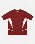 Paneled Tee – Cotton Jersey Tee (Red)