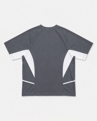 Paneled Tee – Cotton Jersey Tee (Grey)