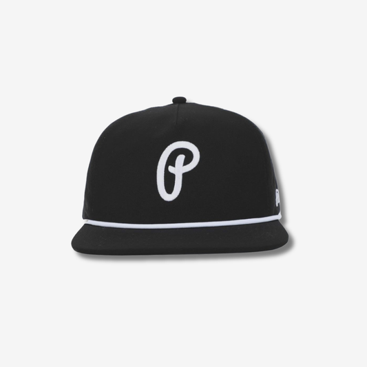 TOUR ROPE CAP - BLACK – Parmore Golf