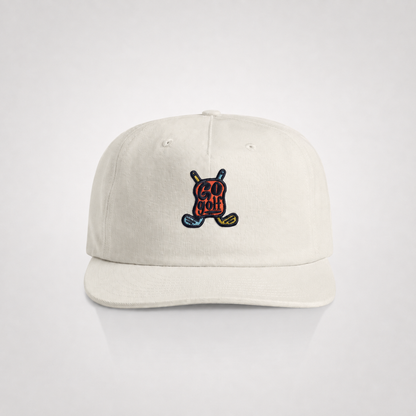 Limited Release Parmore x Posterlad "Go Golf" 5 Panel cap