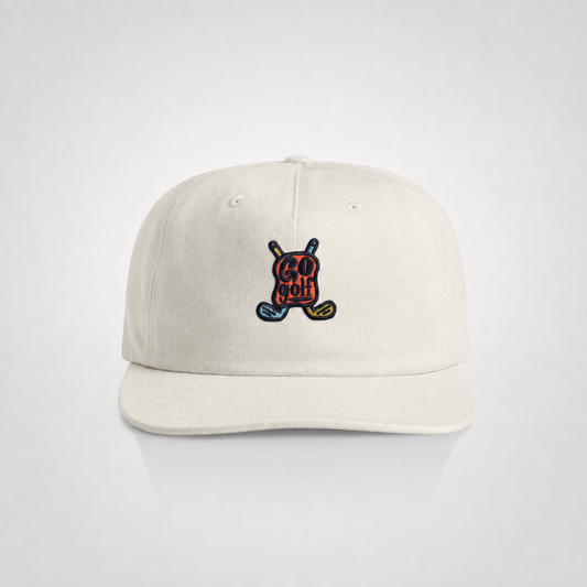 Limited Release Parmore x Posterlad "Go Golf" 5 Panel cap