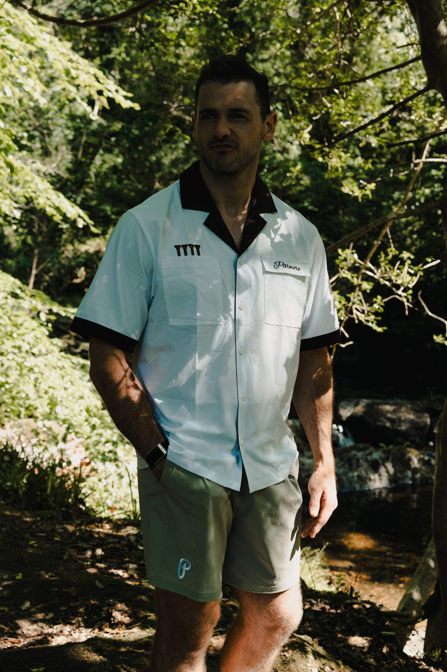 SS25 "WILD LINES" COURSE BUTTON UP SHIRT