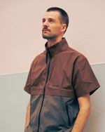 Colourblock Swing Shirt - Zip layer