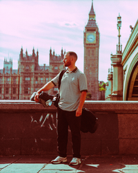 Stripe Polo – Brown & Cream