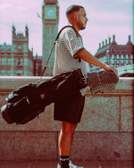 Stripe Polo – Olive & White