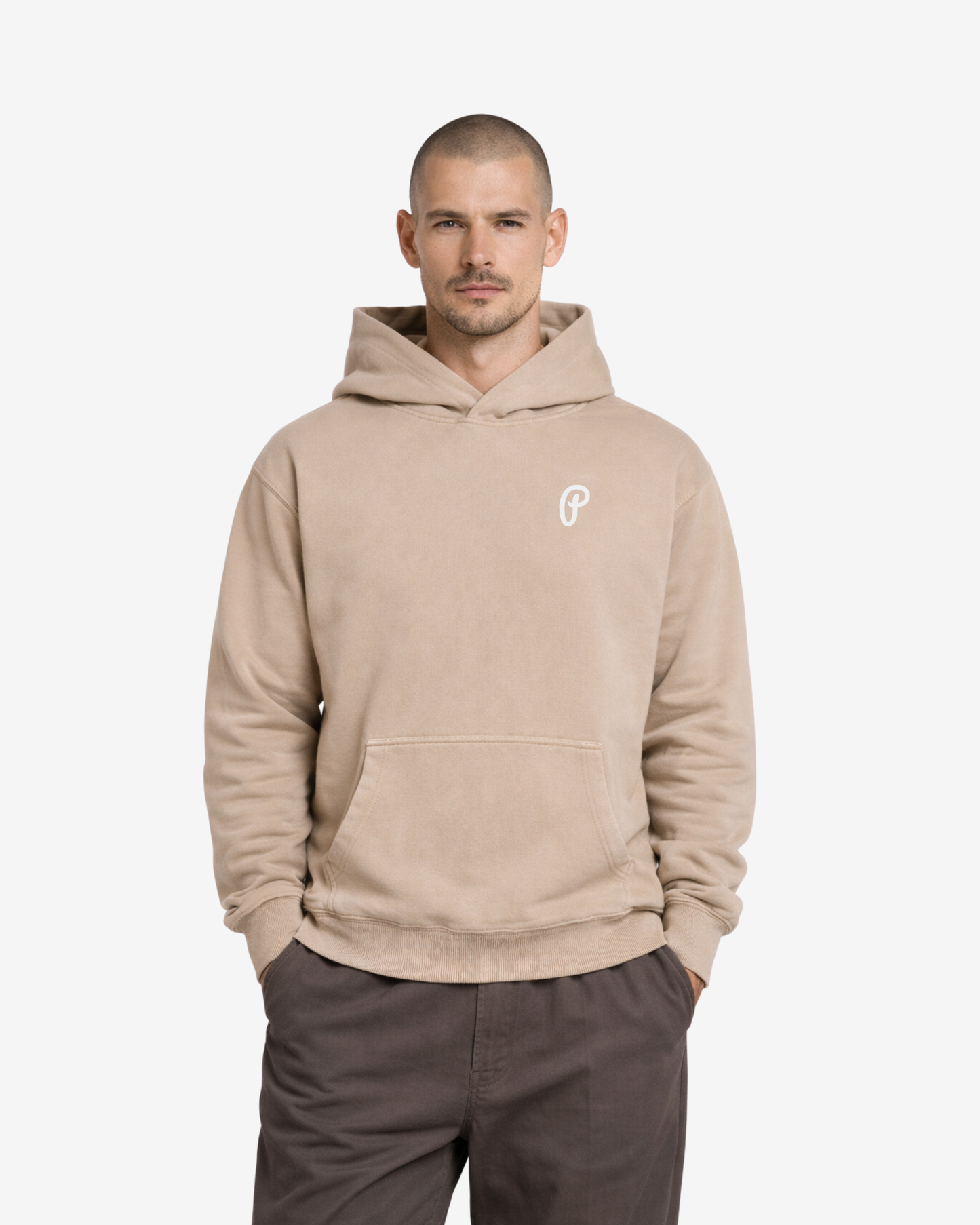 RELAXED FIT LOGO HOODIE