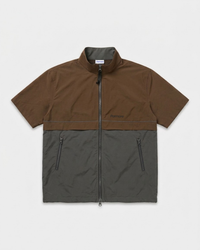 Colourblock Swing Shirt - Zip layer