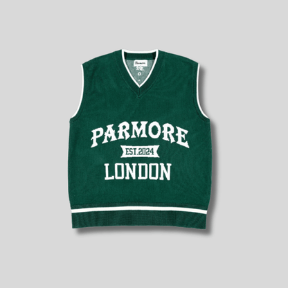 AW25 JACQUARD KNITTED VEST